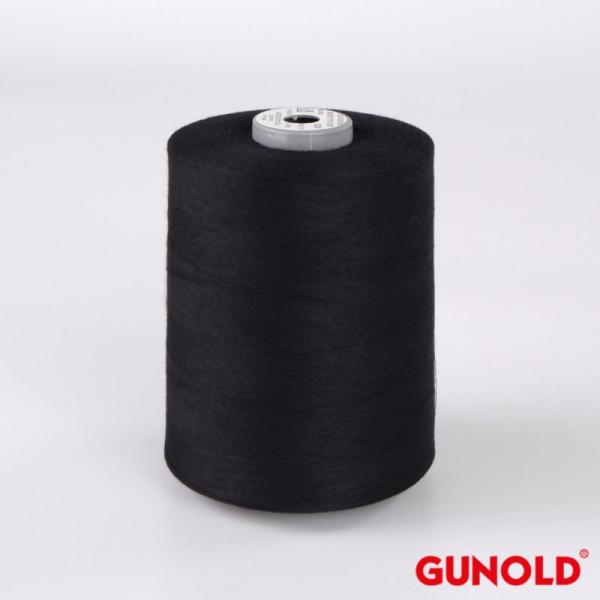 GUNOLD BOBBY SYN 100 Untergarn 15.000 m - Schwarz Bobbin